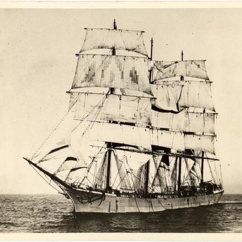 [Sailing ship "Port Stanley"]