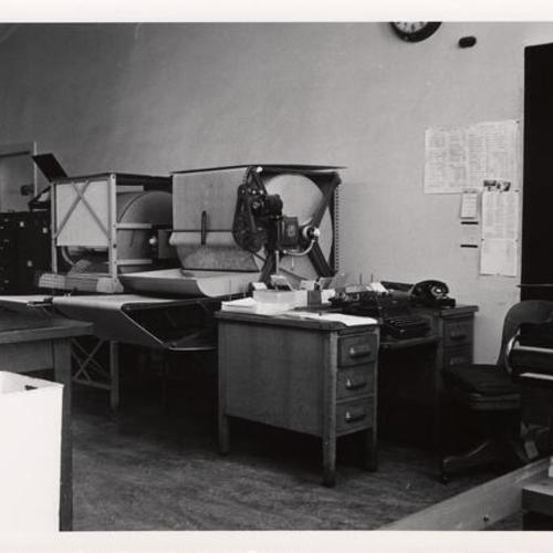 [Photo lab in Old Hall of Justice]