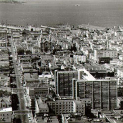 [Aerial view of North Beach]