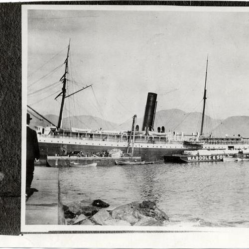 [S. S. Alameda at Fort Point]