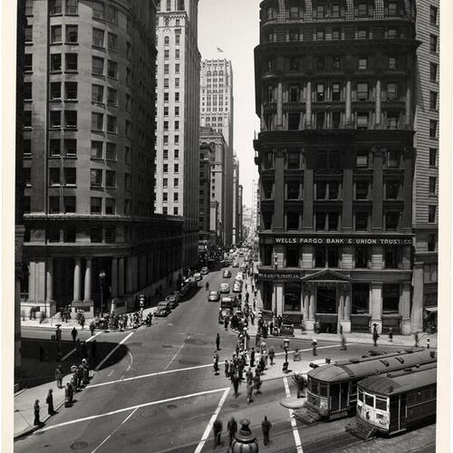 [Intersection of Montgomery and Market Street]