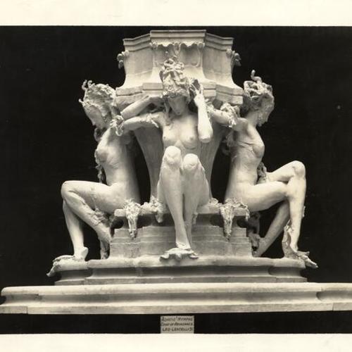 ["Aquatic Nymphs" by Leo Lentelli at the Panama-Pacific International Exposition]