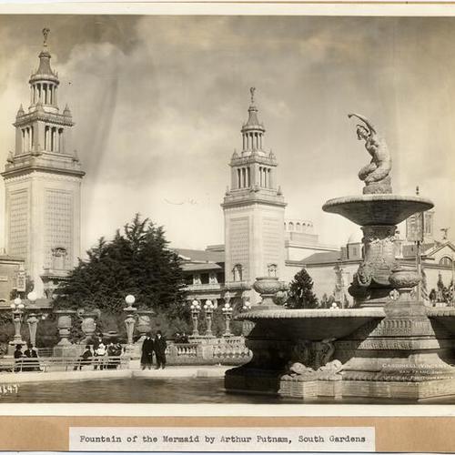 [Fountain of the Mermaid by Arthur Putnam at the Panama-Pacific International Exposition]