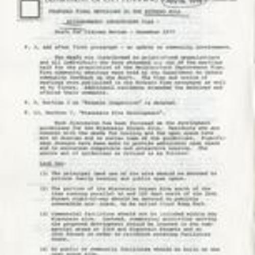 Potrero Hill Neighborhood Improvement Draft December 1977 (1 of 12)