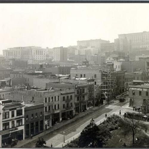 [View of San Francisco, looking southwest from the Hall of Justice]