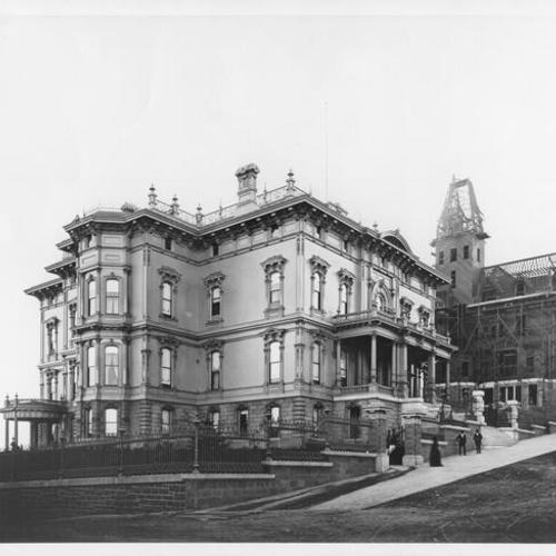[Leland Stanford mansion, Powell and California streets]