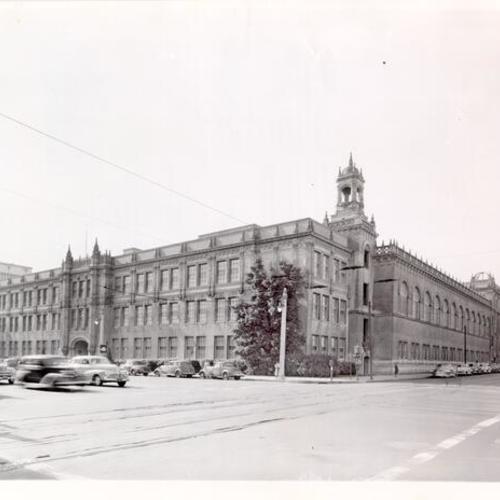 [High School of Commerce at Van Ness avenue and Hayes street]