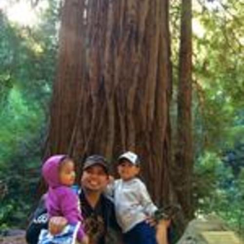 [Jesela, Jesch and Keanae on first family trip and hike to Muir Woods]