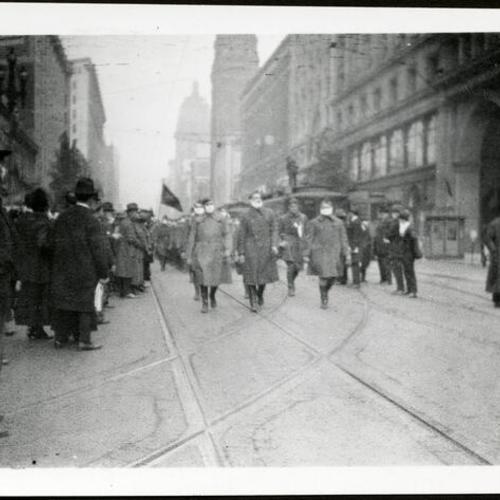 [Armistice Day parade, Market street]