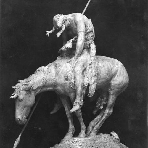 [End of the Trail by James Earle Fraser at the Panama-Pacific International Exposition]