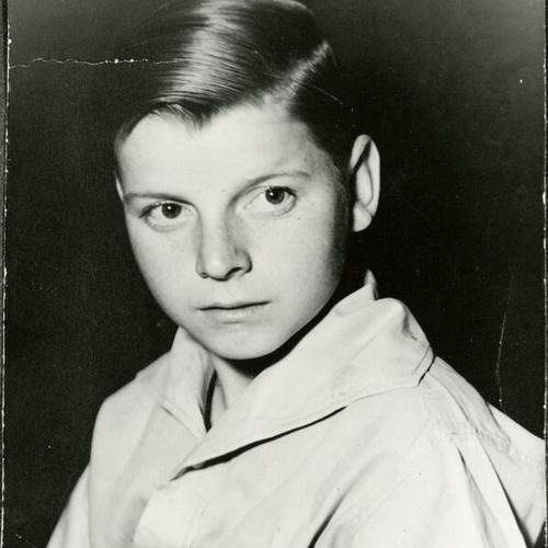 [Portrait of a boy on his birthday in 1941]