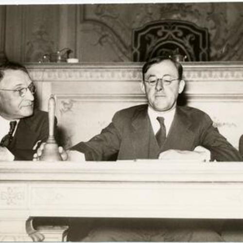 [Supervisors Ratto, Hayden and Brown at a meeting]