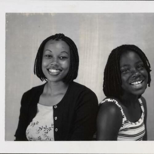 Kalandra and Whitney, The Center for AIDS Services (Oakland, California)