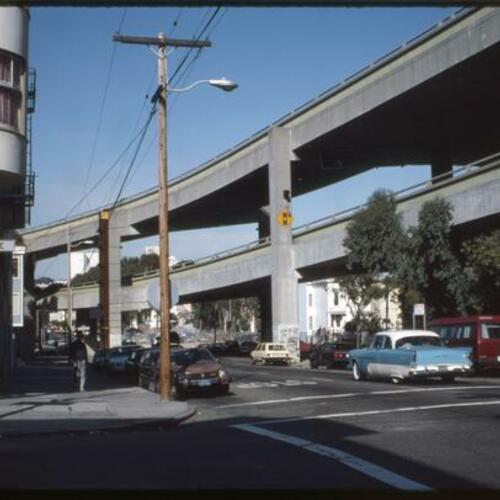 [Central Freeway at Page and Octavia]
