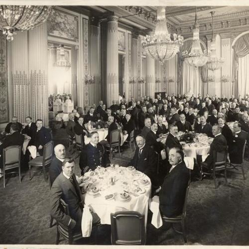 [Luncheon at St. Francis Hotel at the Panama-Pacific International Exposition]