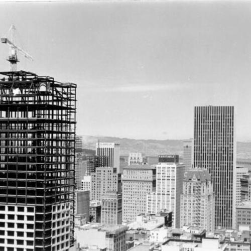 [View East from St. Francis Tower showing Wells fargo building right of center]