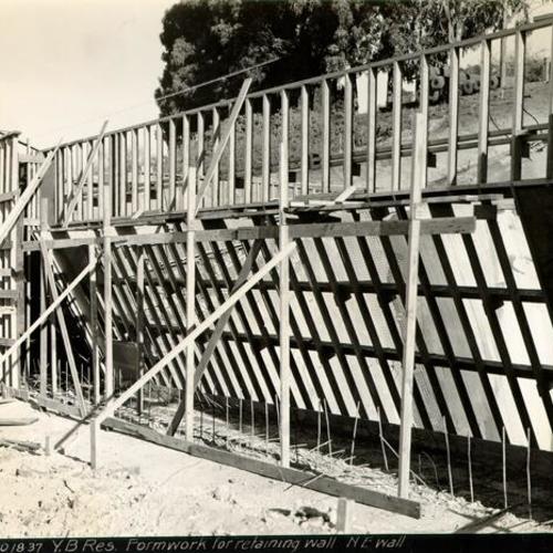 [Construction of reservoir on Yerba Buena Island]