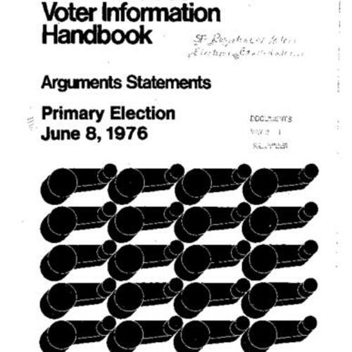 1976-06-08, San Francisco Voter Information Pamphlet