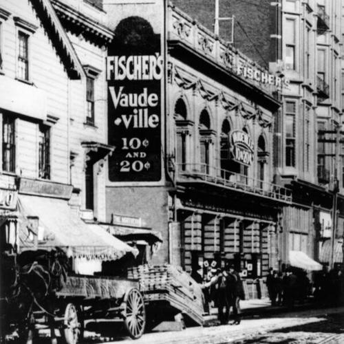 [Fischer's Theater located at 122 - O'Farrell Street]