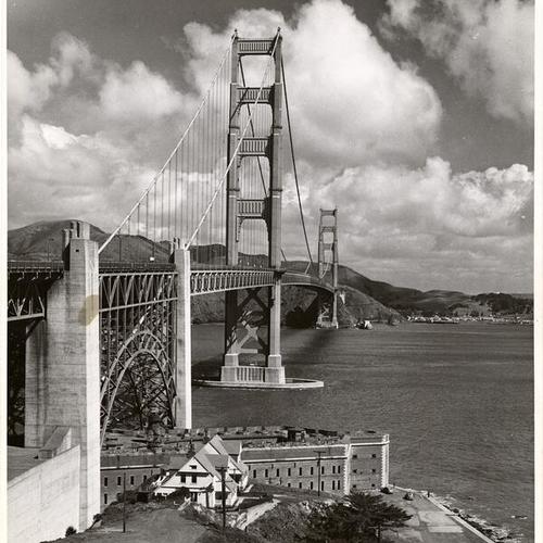 [Fort Point and the Golden Gate Bridge]