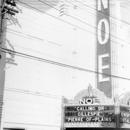 [Exterior of the Noe Theater]