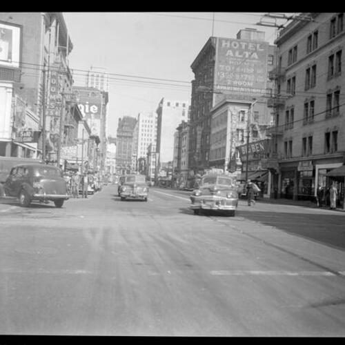 [Scene of accident at 3rd Street and Howard Street]