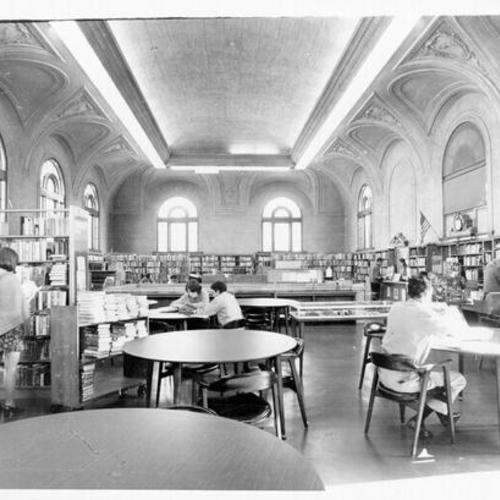 [Interior of Mission Branch Library]