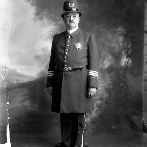 [San Francisco Police Officer Chas A.C. Smith, badge number 516]