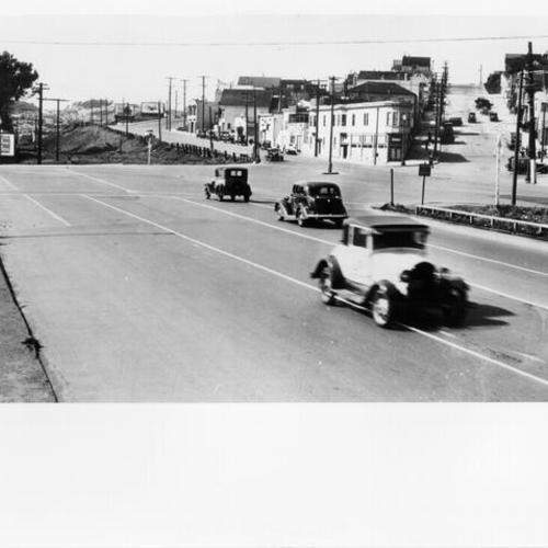 [San Jose Avenue at Monterey and Joost 1936]