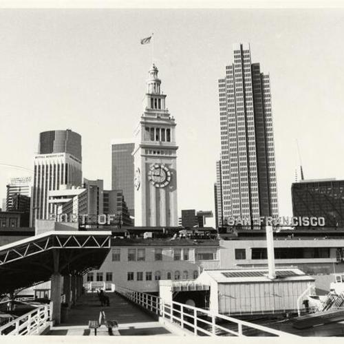 [View of east side of the Ferry Building]