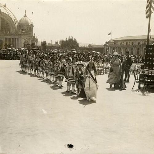 [Liberty Bell celebration at the Panama-Pacific International Exposition]