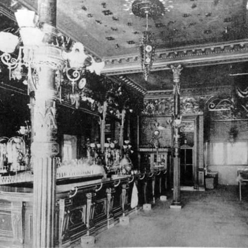 [Baldwin Hotel Bar. 1880]