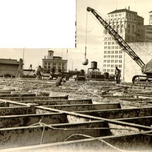 [Demolition of the Gantner and Mattern Company located at 1st and Mission Street]