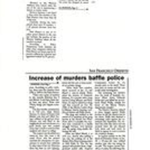 Western Addition Murder Rate Jumps, SF Observer, June 1999