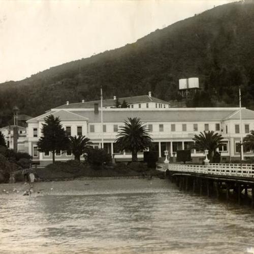 [Administration building at Angel Island immigration station]