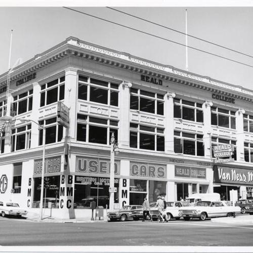 [Heald College at Van Ness Avenue and Post Street]