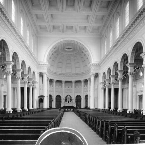 [Interior of St. Ignatius Church]