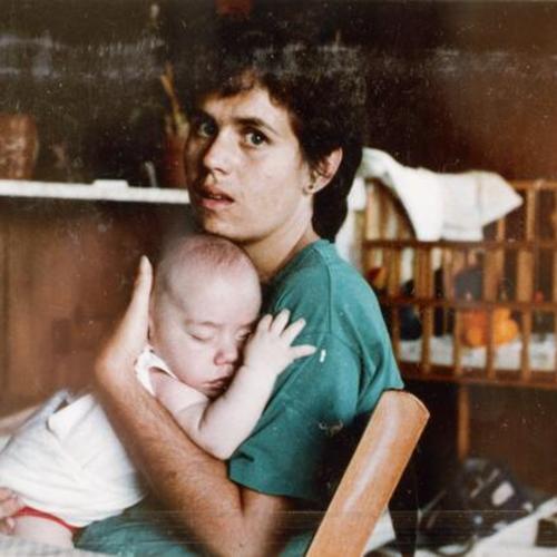 [Mother and son, Aaron, shortly after adoption in 1983]