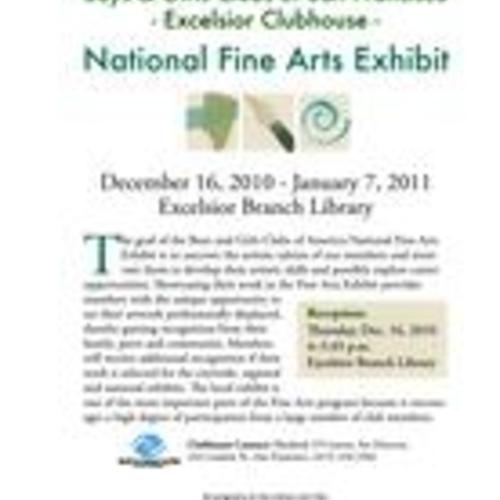 Excelsior Clubhouse - National Fine Arts Exhibit