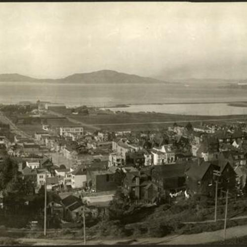 [View of area in Marina District where Panama-Pacific International Exposition would be constructed]