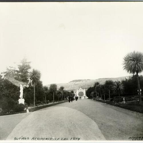 Sutro's Residence, S. F. Cal. 1894