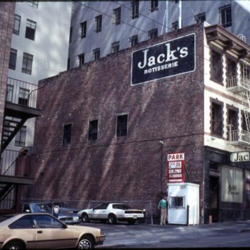 [Jack's Restaurant, 615 Sacramento]