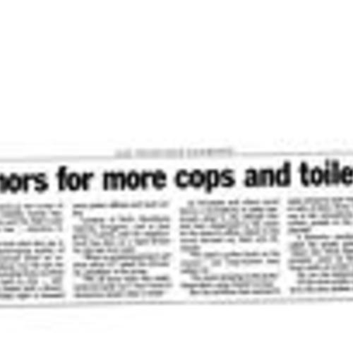 Haight Clamors for More Cops..., SF Chronicle, August 9 1997