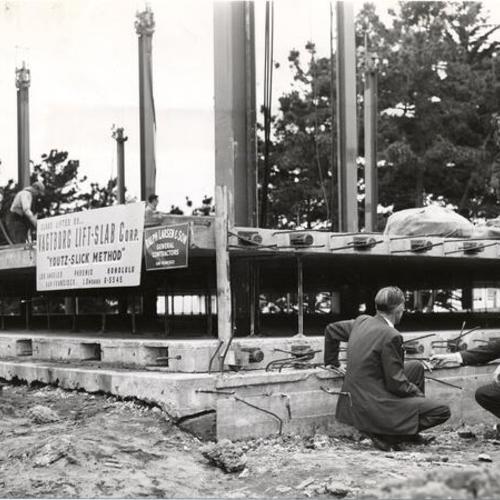 [Construction of a classroom building at San Francisco State College]