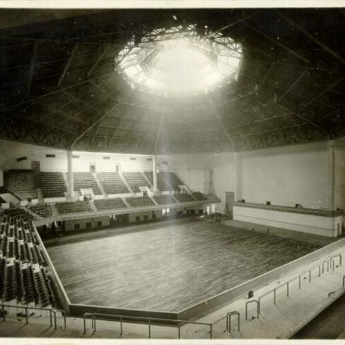 [Interior of the Civic Auditorium]
