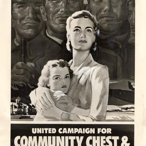 [Poster for the Community Chest drive]