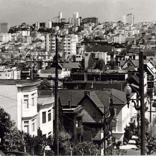 [View of Russian Hill from Scott and Vallejo streets]