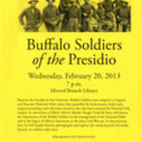 Buffalo Soldiers of the Presidio flyer