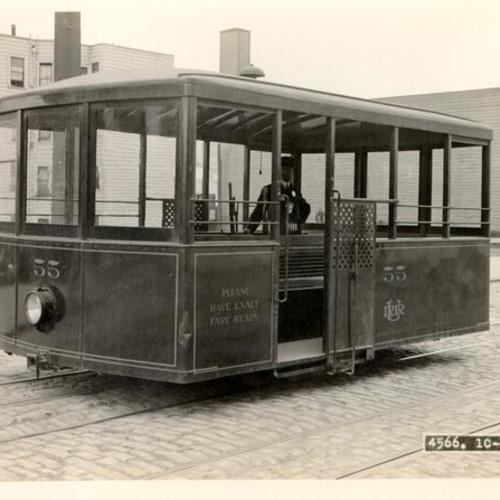 [United Railroad Company cable car]