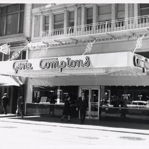 [Gene Comptons restaurant, 43 Powell Street]